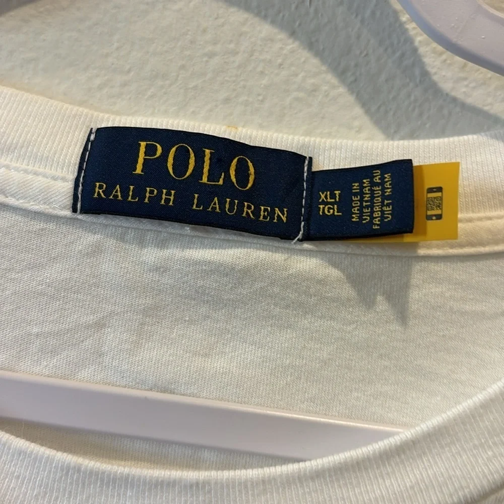 Polo Ralph Lauren Men's Americana Classic Fit Logo T-Shirt - White XL Tall